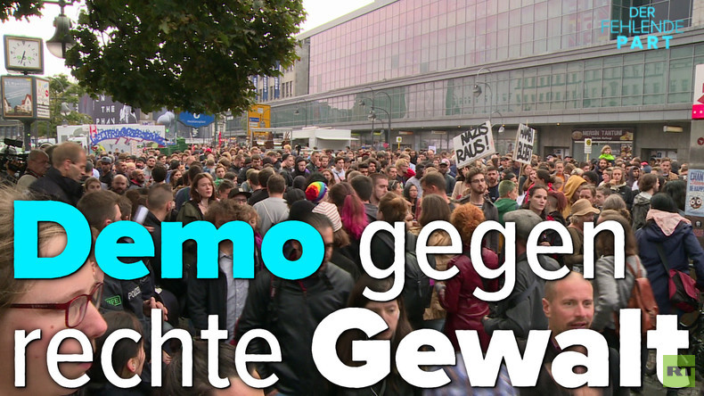 Rund 5.000 Menschen in Berlin bei Demo gegen Fremdenhass und Gewalt (Video)