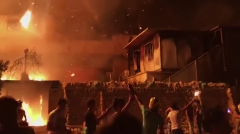 Tote im Irak: Demonstranten setzen wegen Korruption und Armut Regierungsgebäude in Brand