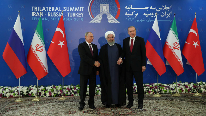 Putin zu Gipfel in Teheran: Gemeinsame Priorität liegt in Eliminierung der Terroristen in Syrien