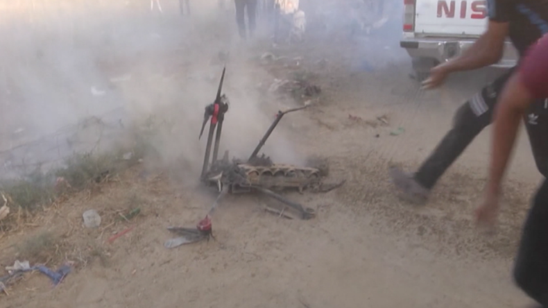 Palästinenser ergattern israelische "Tränengas-Drohne"