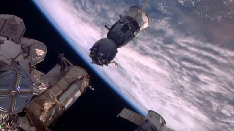 Roskosmos: US-Astronauten könnten ISS-Leck an Sojus-Kapsel absichtlich herbeigeführt haben