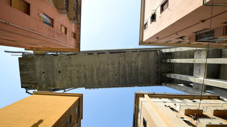 Unglücks-Brücke in Genua: Stabilität der Überreste wird überprüft 