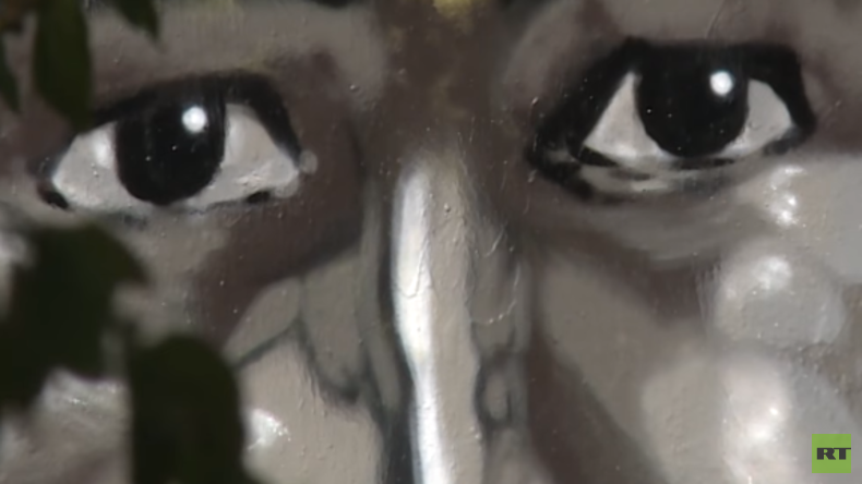 Graffiti von ermordetem Clanmitglied empört Berliner (Video)