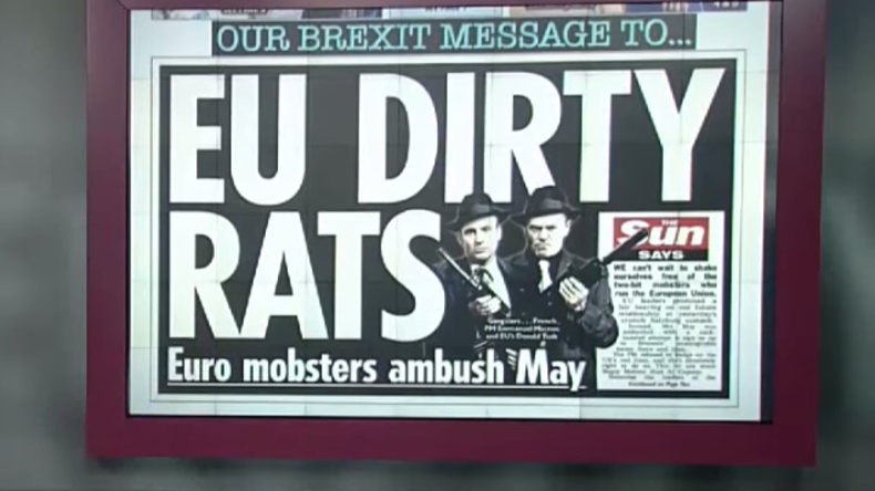 Nach "Euro-Gangster und dreckige Ratten" - EU-Kommissarin will britische Presse deckeln (Video)