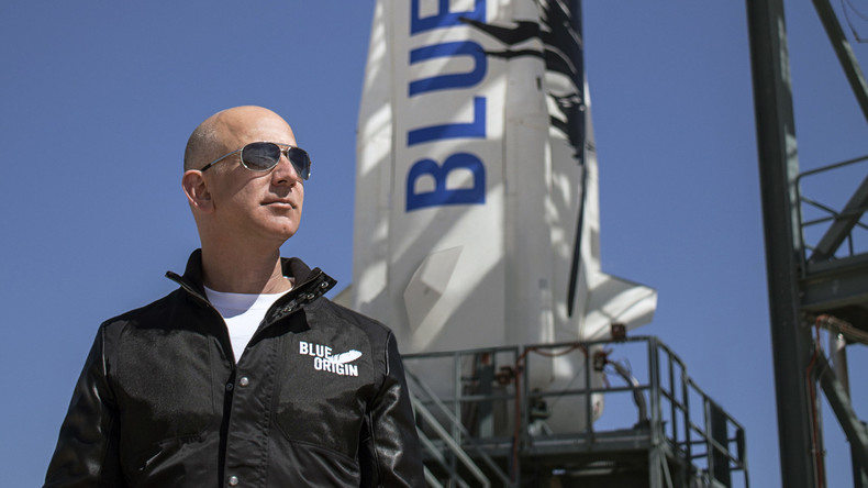 Firma von Amazon-Chef Bezos stellt Triebwerke für US-Raketen her – als Ersatz für russische Antriebe