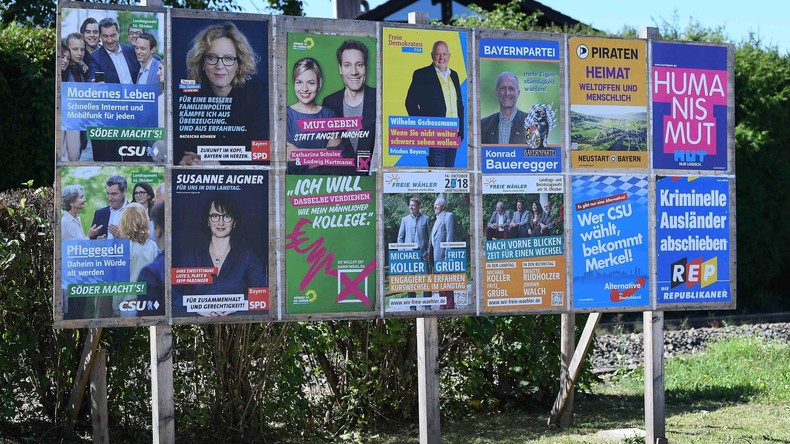 Bayern vor der Landtagswahl: Vertreter von AfD, SPD, CSU und Grünen im Gespräch