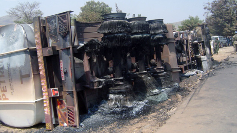 Tanklastwagen kollidiert mit Lkw in Kongo: Mindestens 50 Tote