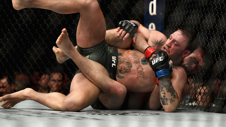 UFC-Titelkampf von McGregor gegen Nurmagomedow endet in wüster Massenschlägerei