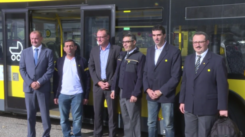 Berlin: BVG startet Initiative und macht Flüchtlinge zu Busfahrern