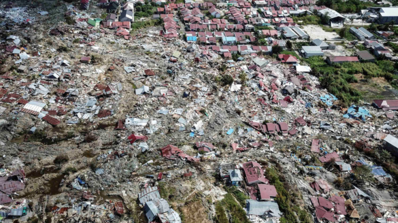 Indonesien: Weitere erschreckende Aufnahmen vom Tsunami und Zerstörung danach aufgetaucht