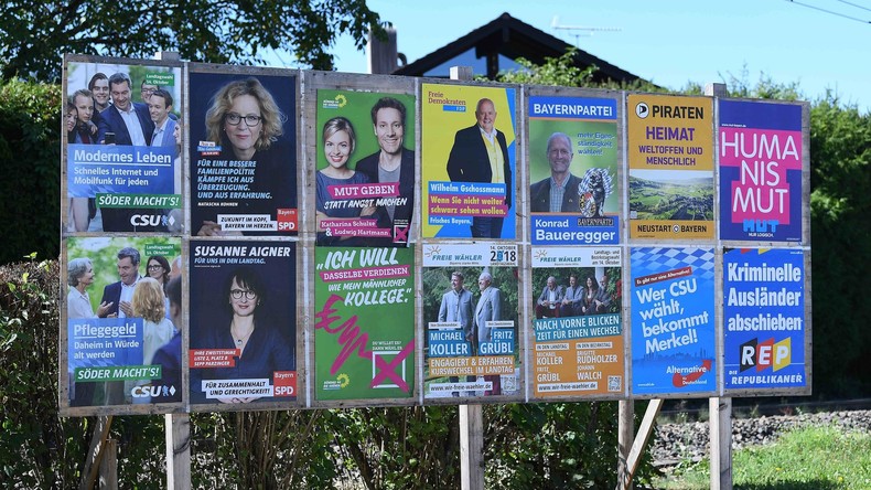 Rund 40 Prozent noch unentschieden: Parteien in Bayern gehen noch schnell auf Stimmenjagd