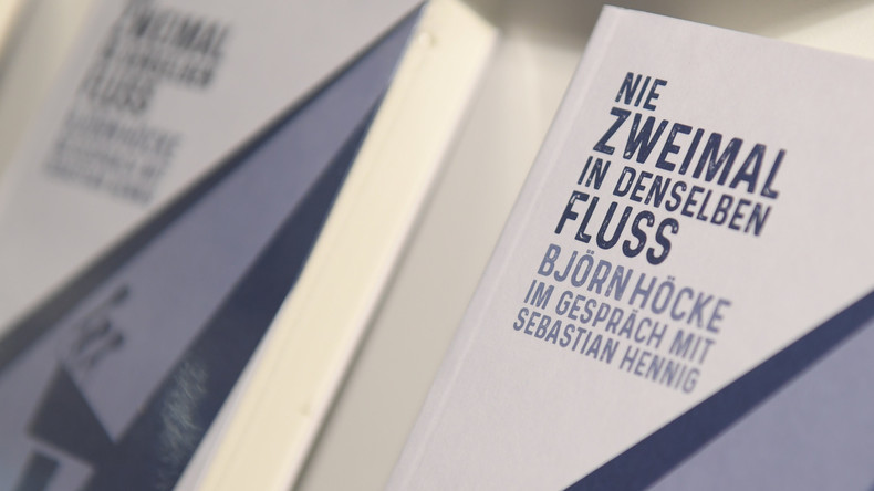 Live von Frankfurter Buchmesse: Björn Höcke stellt sein Buch "Nie zweimal in denselben Fluß" vor