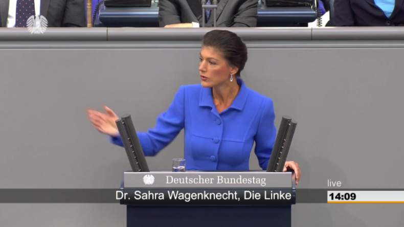 "Skrupellos und eine Strafe fürs Land" - Wagenknecht zerpflückt Bundesregierung