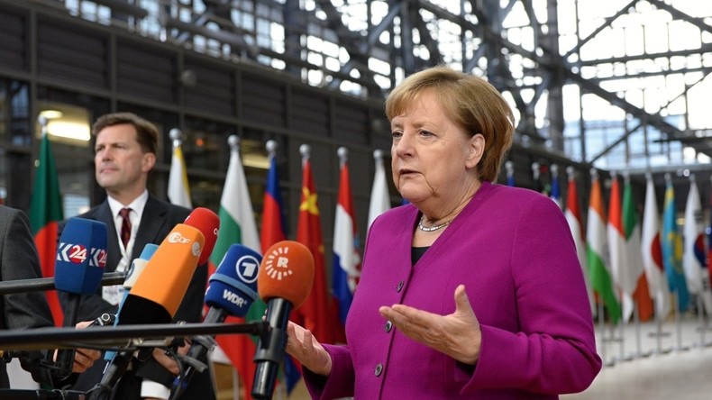 Merkel trifft Regierungschefs von Russland und China 
