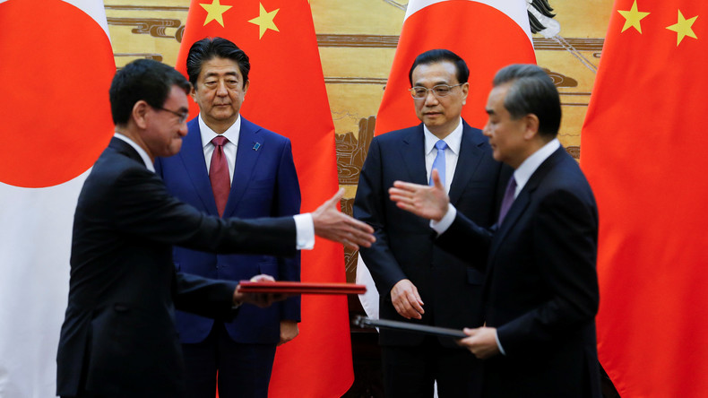 Dank Trumps Handelspolitik: Neue Harmonie zwischen China und Japan (Video)