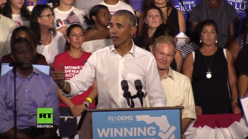 USA: "Amerika am Scheideweg" – Obama in Miami beim Wahlkampf für die Demokraten 