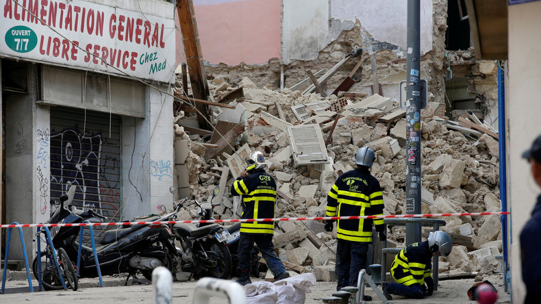 Suche nach möglichen Opfern dauert an: Zwei Häuser im Zentrum von Marseille eingestürzt 