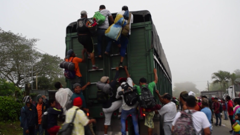 All der Warnungen zum Trotz: Viele Migranten ziehen unbeirrt weiter in Richtung US-Grenze