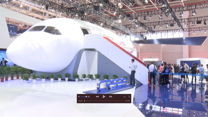 China: Neuer gemeinsamer russisch-chinesischer Passagierjet auf der Zhuhai Airshow vorgestellt