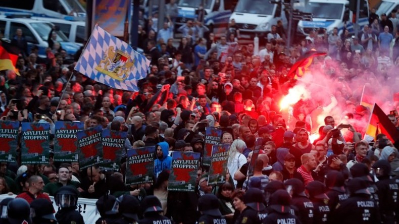 Bericht: Zahl der Teilnehmer an rechtsextremen Protesten verdoppelt