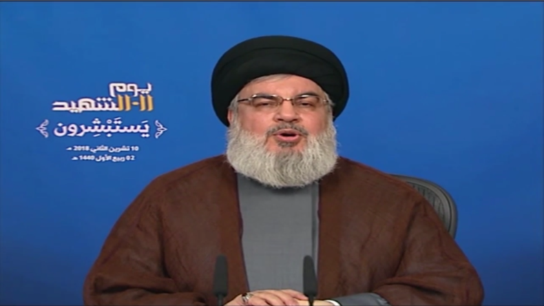 Hisbollah-Chef Nasrallah: Wir werden uns gegen jede Aggression wehren
