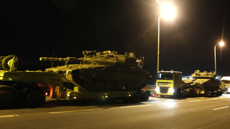 Bodenoffensive droht: Weitere israelische Bodentruppen und Panzer an Grenze zu Gaza verlegt