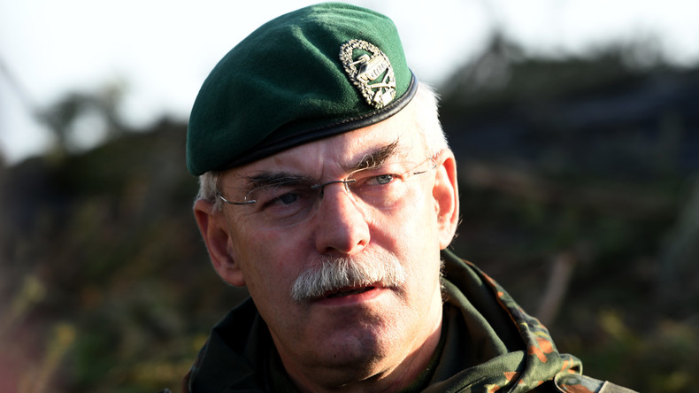 Inspekteur des deutschen Heeres Jörg Vollmer warnt Russland: "Keinen Schritt weiter"