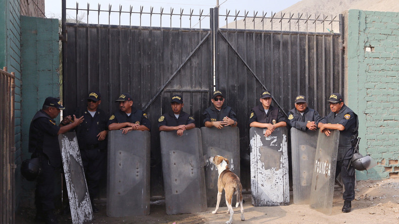 Geiselnahme bei Gefängnisaufstand in Peru