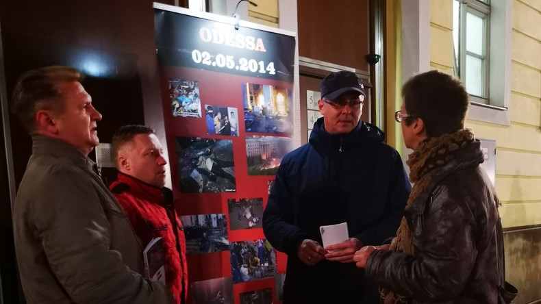 Pyrrhussieg? Maidan-Aktivisten verhindern in Dresden Buchvorstellung über Odessa-Pogrom