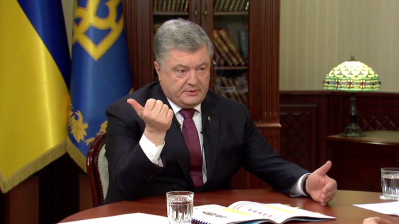 Hilfe, die Russen kommen? Poroschenko befürchtet Invasion und "umfassenden Krieg" mit Russland