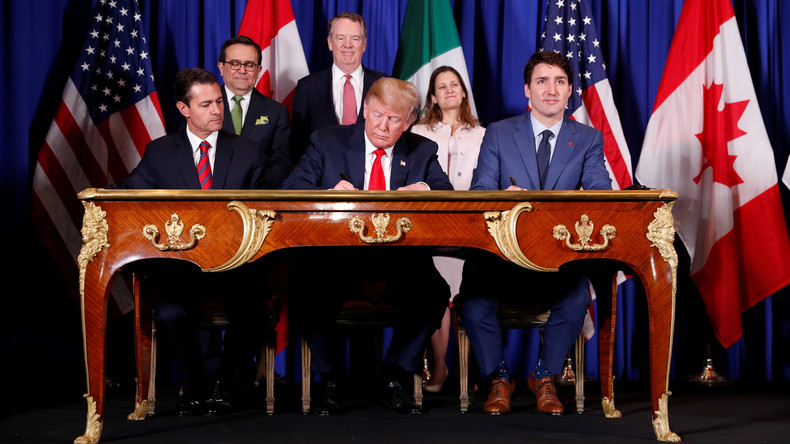USA, Mexiko und Kanada unterzeichnen neues Freihandelsabkommen