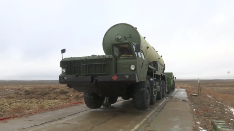 Modernisiertes Raketenabwehrsystem in Saryschagan getestet