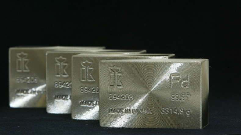 Palladium macht Gold den Status als König der Metalle streitig