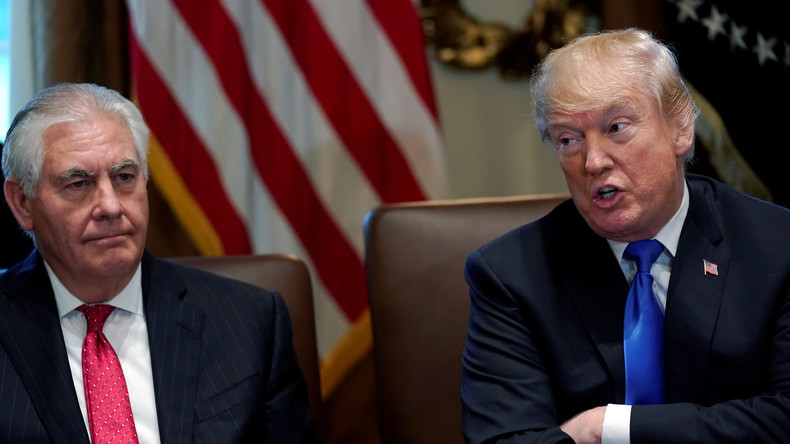Dumm wie ein Stein und faul wie die Hölle: Trump über Ex-Außenminister Rex Tillerson 