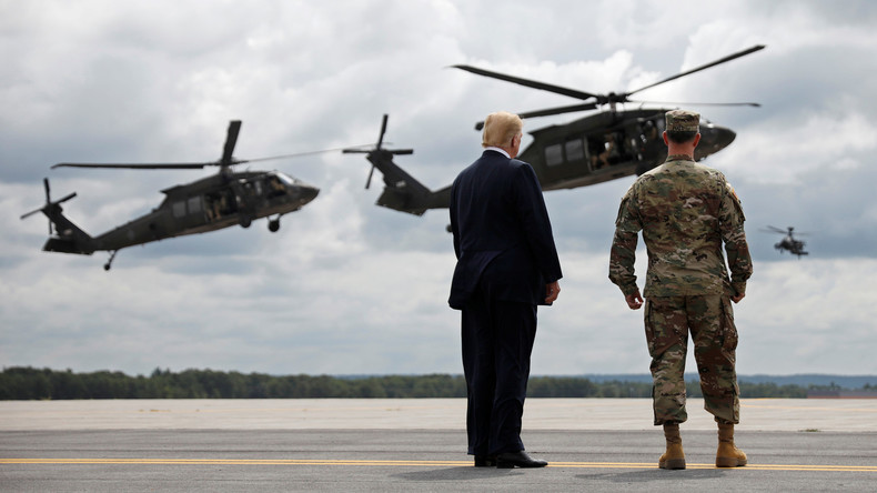 Donald Trump kritisiert Deutschland für Verteidigungsausgaben