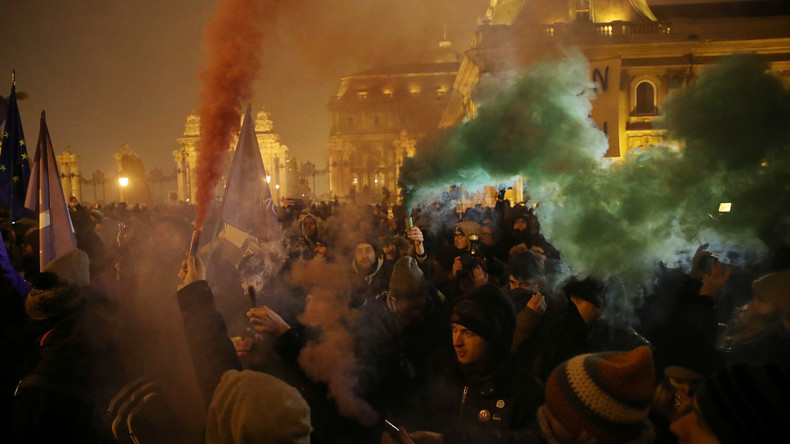 Erneut Tausende bei Protest gegen Regierung in Budapest