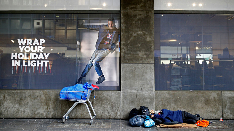 Studie: Obdachlosigkeit in Großbritannien nimmt stark zu