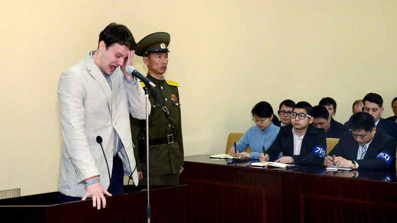 Nach Tod eines US-Studenten: Nordkorea soll 500 Millionen Dollar an Familie des Opfers zahlen