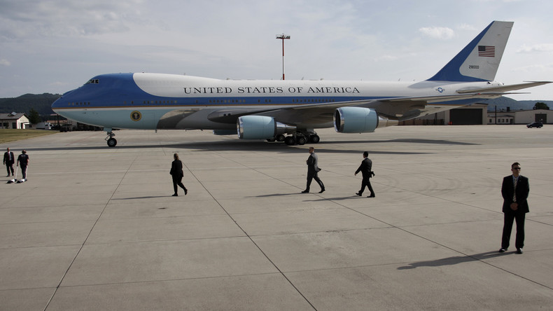 Trump besucht bei Zwischenlandung US-Truppen in Ramstein 