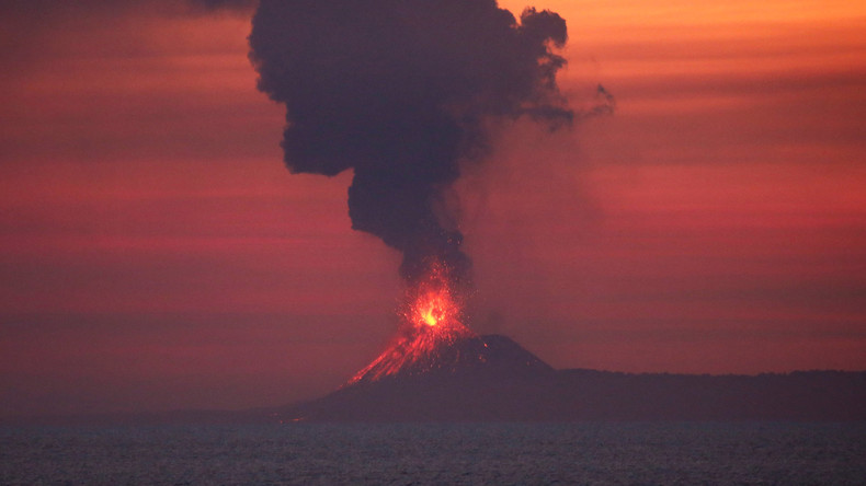 Indonesien erhöht Warnstufe für Vulkan Anak Krakatau 