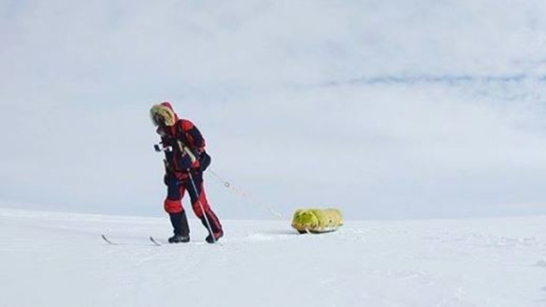 Mensch durchquert erstmals allein Antarktis