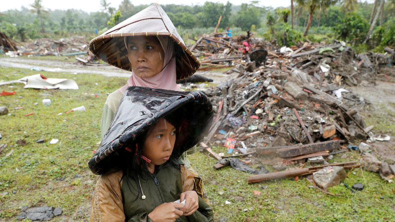 Folgen des Tsunamis in Indonesien: Mindestens 429 Tote und enorme Verwüstungen