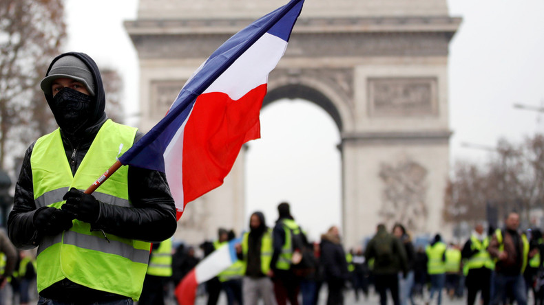 LIVE: "Gelbwesten"-Proteste in Paris zum siebten Mal in Folge