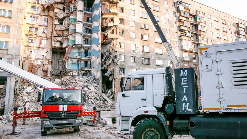 Gasexplosion im russischen Magnitogorsk: Inzwischen 38 Tote geborgen