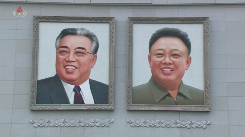 Nordkorea: Kundgebungen zur Unterstützung von Kim Jong-uns Neujahrsansprache in Pjöngjang
