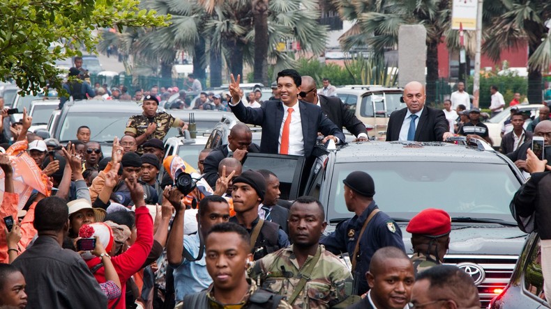 Madagaskars neuer Präsident Rajoelina vereidigt