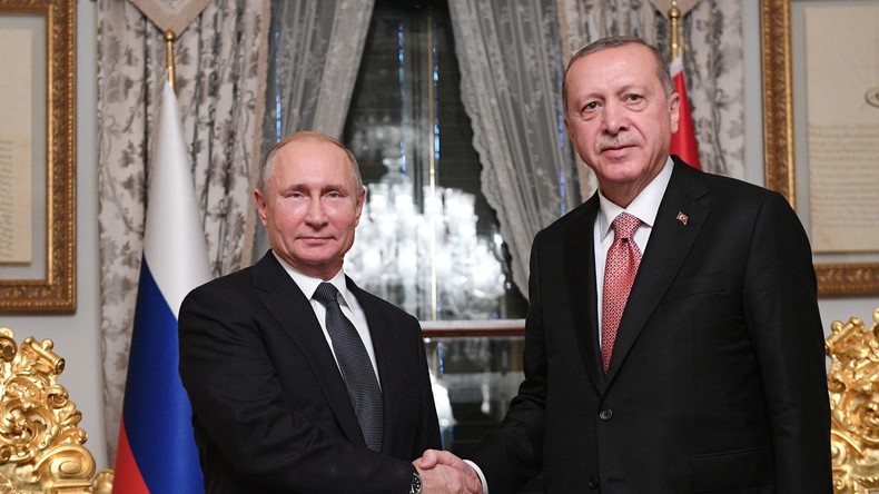 LIVE: Pressekonferenz von Putin und Erdoğan in Moskau