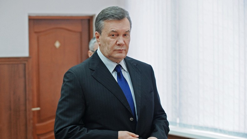 Ex-Präsident der Ukraine Wiktor Janukowytsch wegen Staatsverrat verurteilt