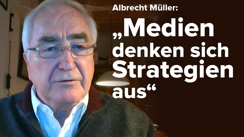 Alternative Medien auf dem Vormarsch #3: Albrecht Müller über Manipulationsmethoden (Video)