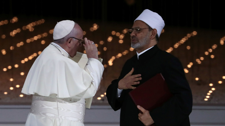Göttlicher Frieden in den Arabischen Emiraten: Papst und Großimam unterzeichnen Pakt gegen Hass